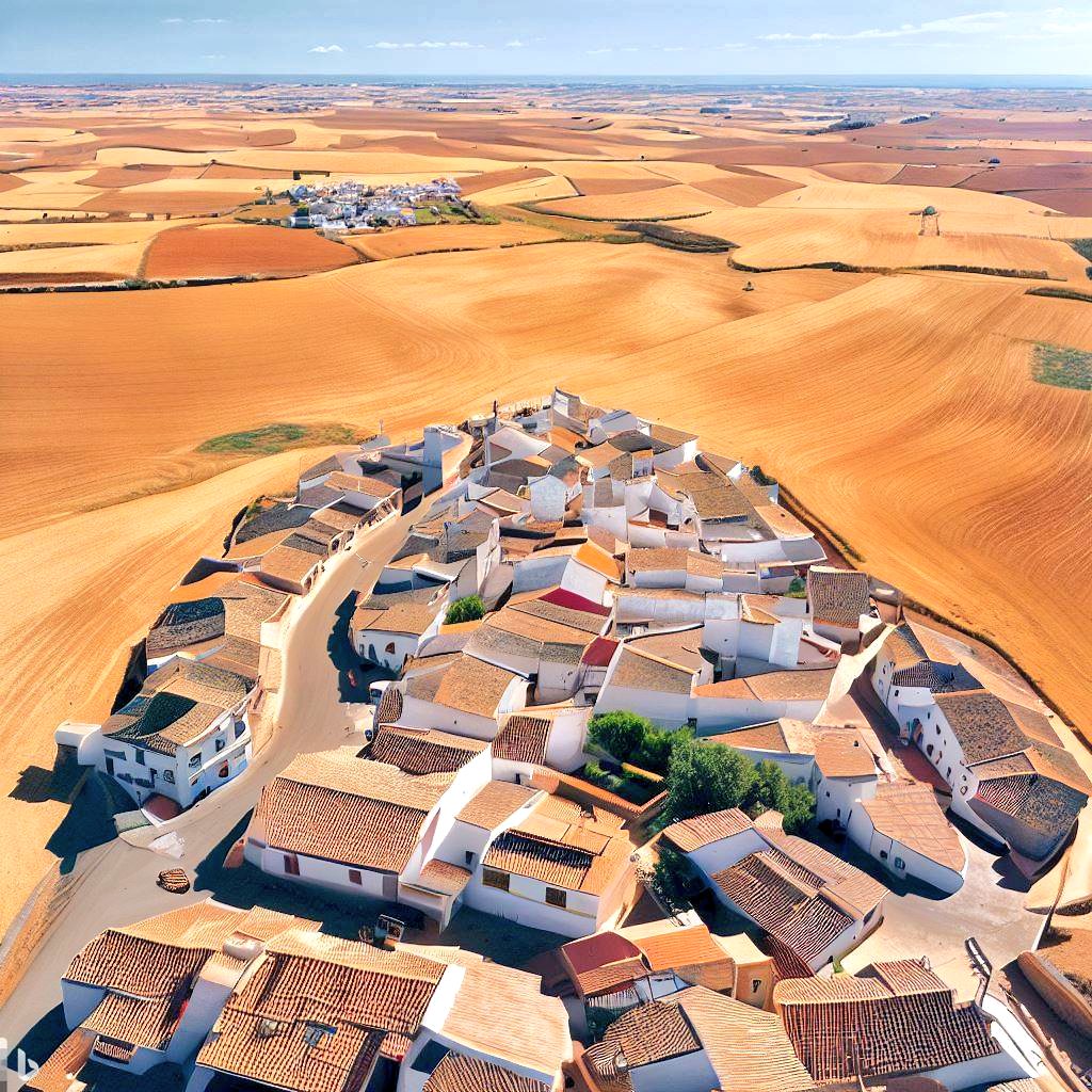 SpanishAI's tweet photo. Villages in central Spain https://t.co/fB2iTFe4X8