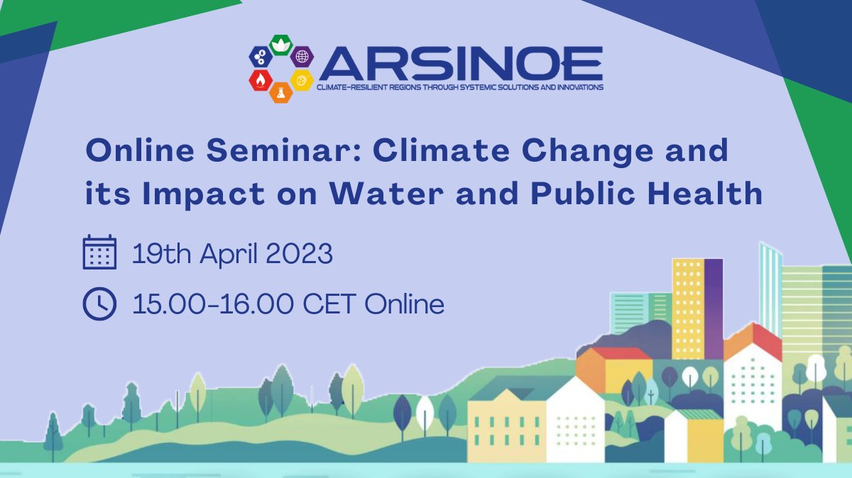 Water Europe (@h20eu) on Twitter photo Water Europe Working Group on Water & Public Health led by <a href="/dottorozono/">Cristian Carboni</a> will chair the 3rd <a href="/ARSINOE_EU/">ARSINOE_EU</a> online seminar “#ClimateChange and its Impact on Water and Public Health” on April 19 from 15:00 to 16:00 CET.
Info & Registrations: lnkd.in/esapmkDj Water Europe Working Group on Water & Public Health led by <a href="/dottorozono/">Cristian Carboni</a> will chair the 3rd <a href="/ARSINOE_EU/">ARSINOE_EU</a> online seminar “#ClimateChange and its Impact on Water and Public Health” on April 19 from 15:00 to 16:00 CET.
Info & Registrations: lnkd.in/esapmkDj