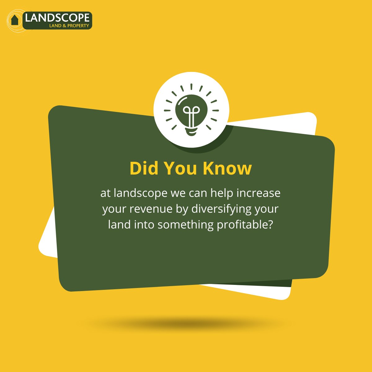 Unlock the Hidden Potential of Your Land with Landscope and Watch Your Revenue Grow! 
🌱💰 Our Expert Team Can Help You Diversify and Find Profitable Opportunities for Your Property!

Contact us now!

#landscope #landconsultant #rurallands #planningconsultant