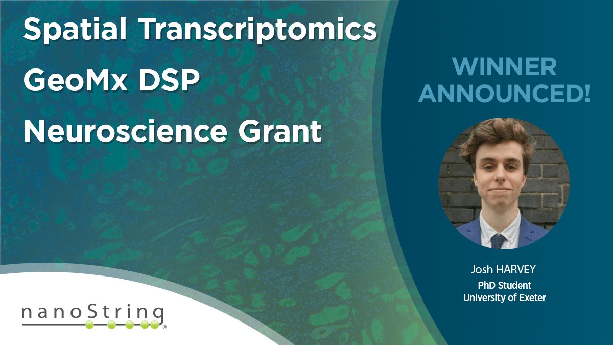 Bruker Spatial Biology (@brukerspatial) on Twitter photo Cheers to <a href="/Josiaharvey/">Josh Harvey</a> from <a href="/UniofExeter/">University of Exeter</a> for bringing home a neuroscience grant to perform a whole transcriptome assay. Josh aims to shed light on Alzheimer’s disease using spatial transcriptomics on GeoMx DSP. 🎖️
Check out GeoMx RNA assays here 👉bit.ly/40Ltkgn Cheers to <a href="/Josiaharvey/">Josh Harvey</a> from <a href="/UniofExeter/">University of Exeter</a> for bringing home a neuroscience grant to perform a whole transcriptome assay. Josh aims to shed light on Alzheimer’s disease using spatial transcriptomics on GeoMx DSP. 🎖️
Check out GeoMx RNA assays here 👉bit.ly/40Ltkgn