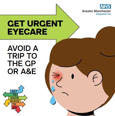 Speak to Greater Manchester’s Urgent Eye Care Service if you start seeing flashes or new floaters across your eyes, have a sudden change in vision, or get red or painful #eyes or #eyelids 👁️They can assess and treat you, quickly. Visit 👉 orlo.uk/PCuUg #GTKWTG