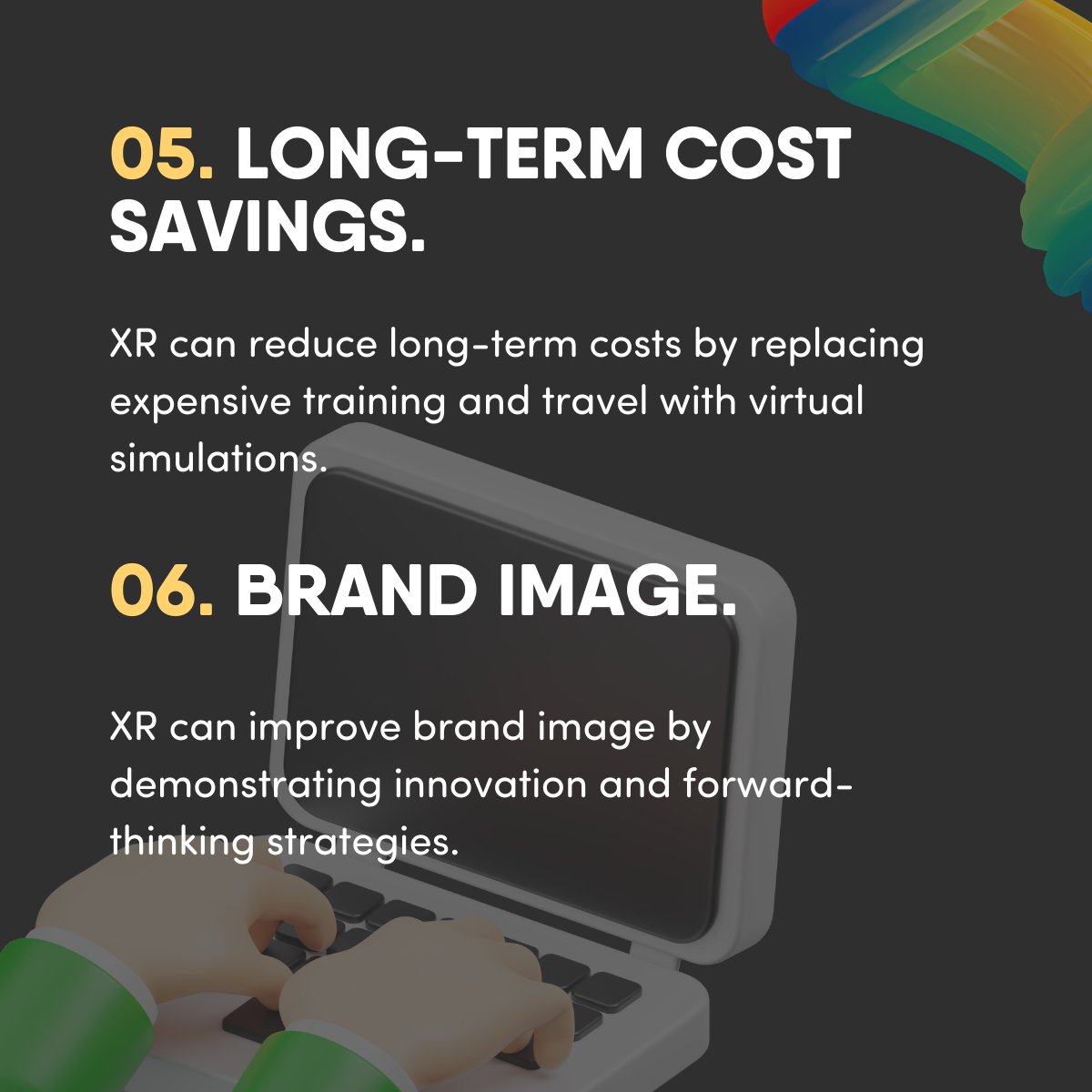 Digitalnauts (@digitalnauts) on Twitter photo How can XR impact your business's ROI? 🌟 Our infographics below are all about it and might provide some valuable insights 👀⬇️
 #XR #ROI #infographics #business How can XR impact your business's ROI? 🌟 Our infographics below are all about it and might provide some valuable insights 👀⬇️
 #XR #ROI #infographics #business