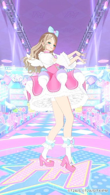 プリマジでスイハニ♡運営さまに感謝プリチャンの最愛コーデです❣️ 