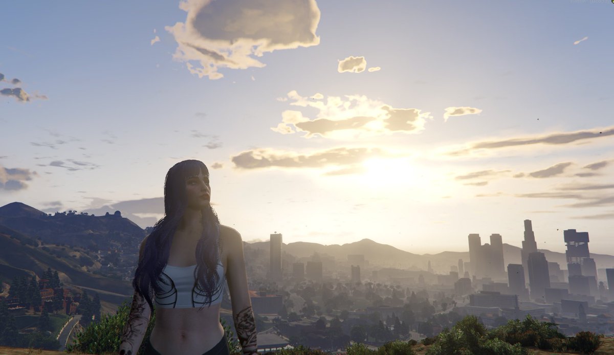Somehow managed to do a 11hr+ stream of GTA. Getting into the 2.0 server was kinda nuts to begin with, and although I was struggling at first, near the end it all came together c: Hopefully Aliana will be waking up again soon ☺️
