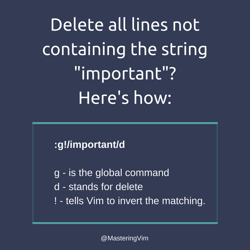 MasteringVim's tweet photo. This is just one way of doing it. How do you do it? https://t.co/zaeS22Q1CB