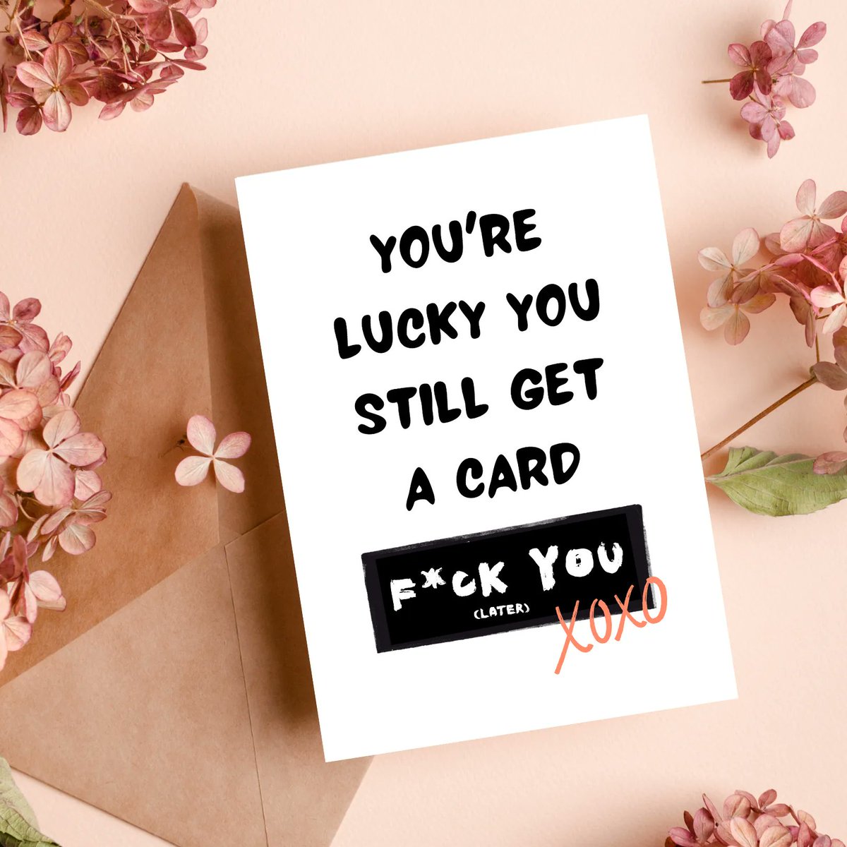 Anniversary coming up and still going strong? Damn, you two are lucky! 😎

Why give your attitude in person when you can put it all on a card? 😉 

🛍️ buff.ly/3Kr7Dgf  (30% off code available) 

#anniversarycards #funnysass #sassylove #relationshipgoals #youreawinnerbaby
