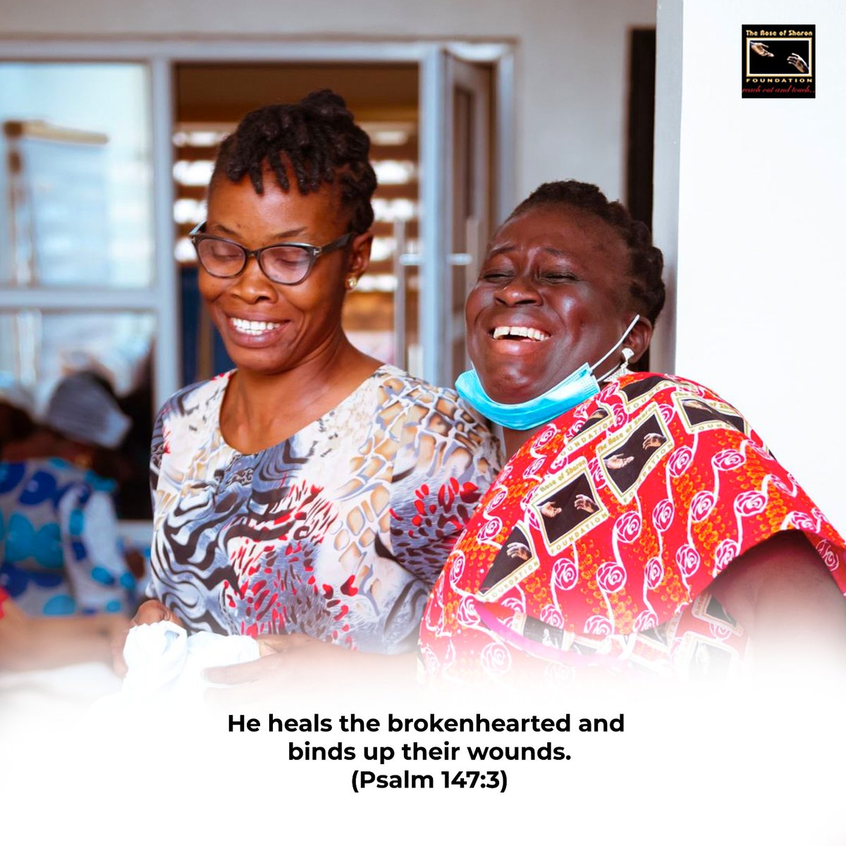 ROSFofficial's tweet photo. There are times when it feels like the pain will never heal.

In those times, look to God. He will mend your broken heart and give you joy.

#Roseofsharonfoundation #ROSF #MondayMotivation #ScripturesforToday #EmpoweringWidows #Orphans #ROSFYouthEmpowerment https://t.co/0WMIShD9h5
