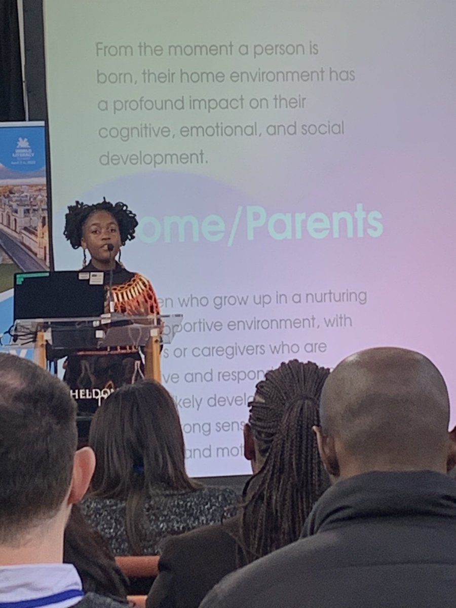 <a href="/staceyfru/">Stacey Fru Children's Author, Child Rights Activis</a> literacy is a triangle - home, external environment, and learning institutions #WLS23 #WLS2023