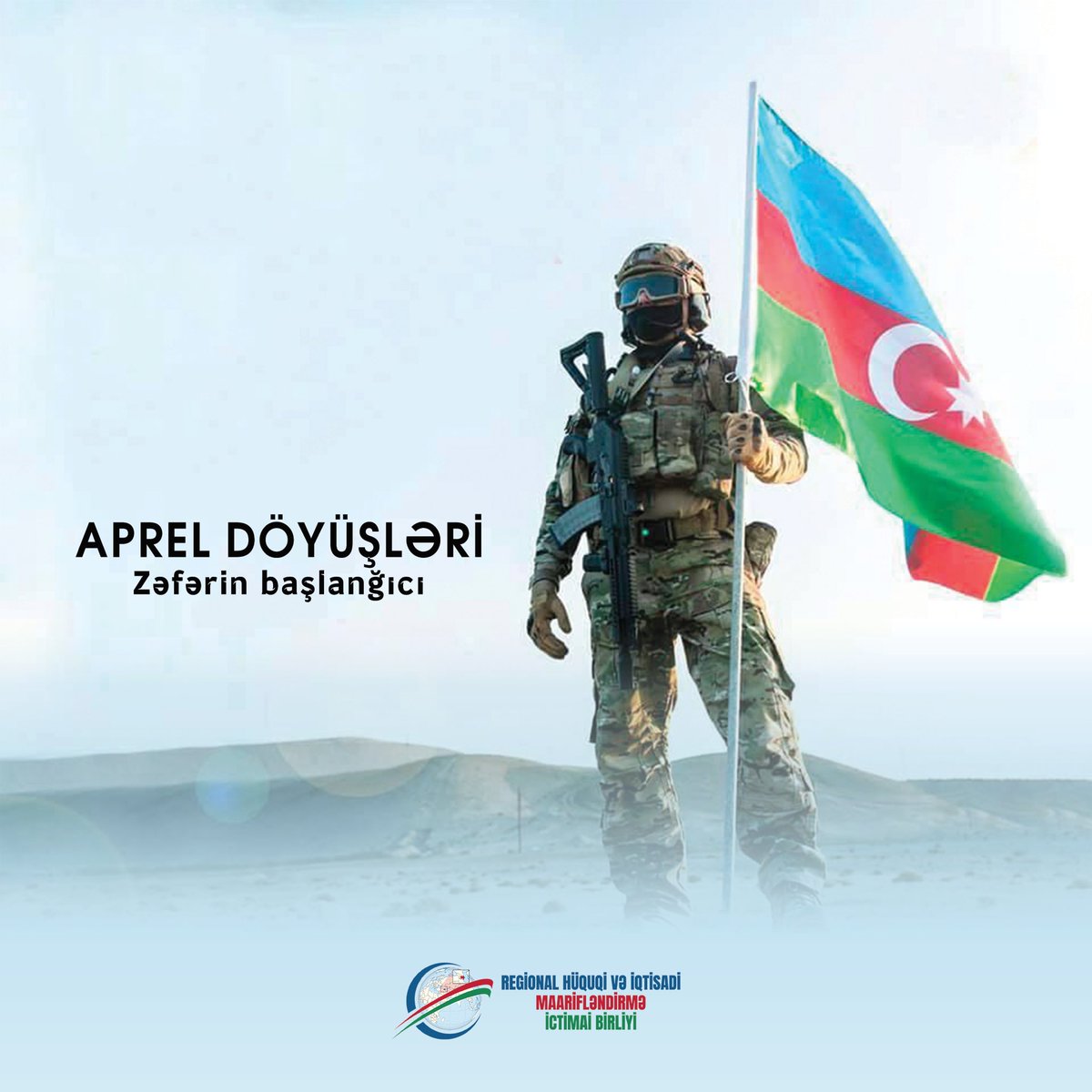 Aprel döyüşləri Azərbaycan xalqının erməni işğalı altında olan torpaqların hərbi yolla azad edilməsinə daha çox inamını möhkəmləndirib. 

#rhim #apreldöyüşlə