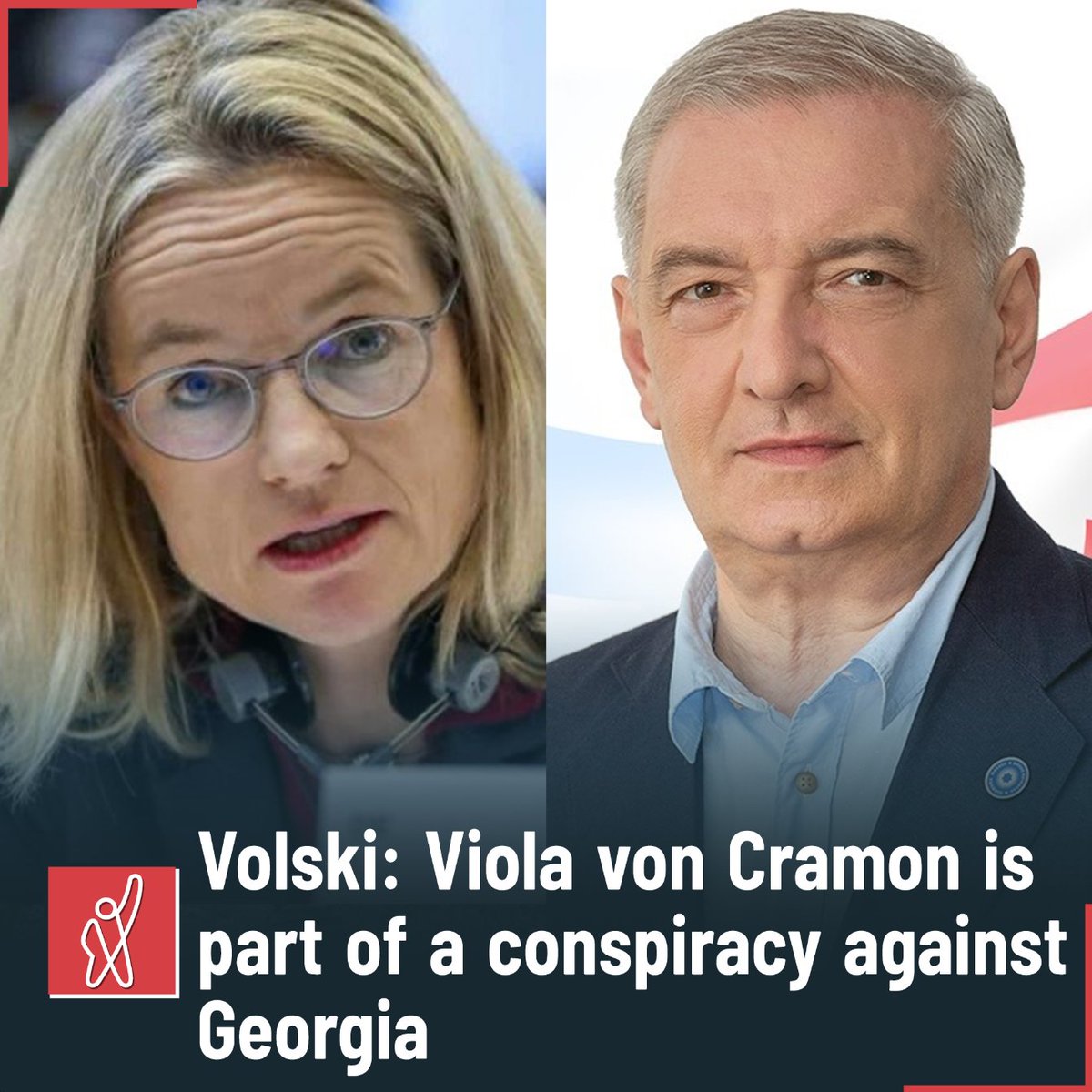 “@ViolavonCramon makes everything clear by supporting these sadistic actions... This is a strategy that must evolve from rallies into a physical confrontation and kind of civil conflict that involves blood,” Vice Speaker of Georgian Parliament #GiaVolski said.