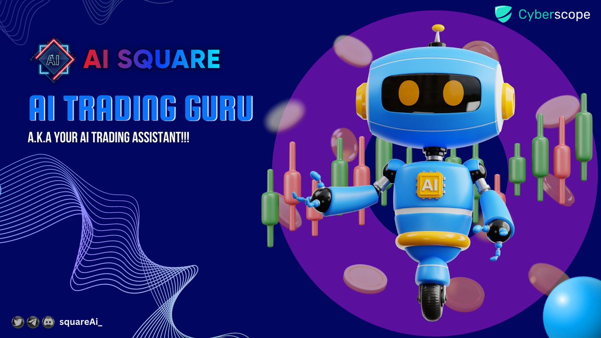 Ai assistant that can help you with all of your cryptocurrency trading.💰

Risk management.🔥

Market research.🔍

Ai Copy Trading.📈

#SQUARE #Ai2 #artificalintelligence #BSC #BNB  #Binance #BNBChain #Trading #Crypto #Blockchain