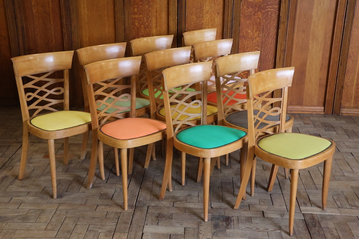 BrownriggUK's tweet photo. Stylish Set of 10 French 1940s Dining Chairs by Carton

https://t.co/rw7kIGtyol

#diningchairs #antiquechairs #setofchairs #antique #furniture #interiordesign #decor https://t.co/YWmqvVz23I