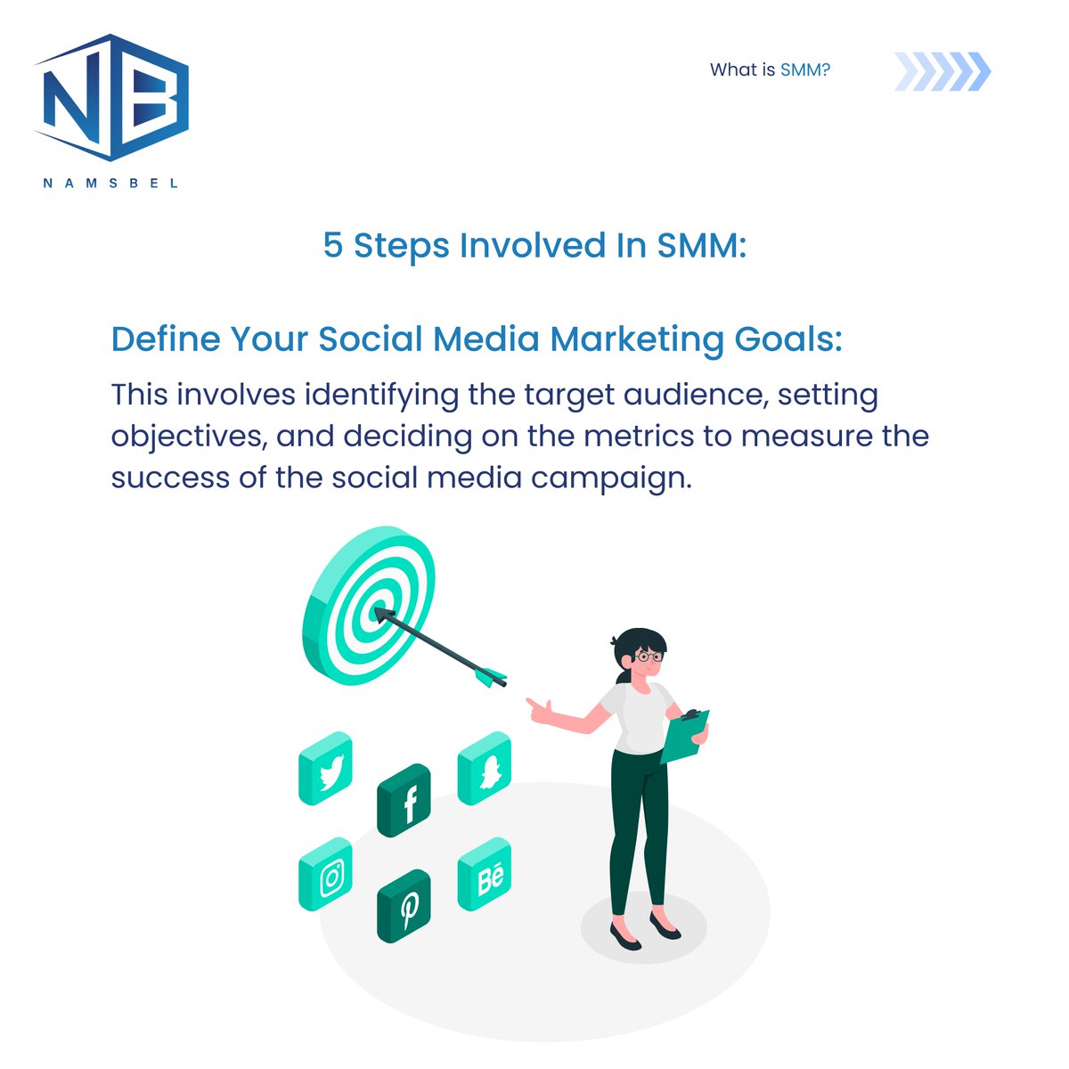 namsbel's tweet photo. “Unlock the power of social media and watch your brand soar! Follow us for expert insight and game-changing strategies"
.
#namsbel #graphicdesgin #branding #webdesign #contentmarketing #target #socialmedia #digitalmarketing #seowebsite #seoconsultant  #googleseo #seoagency https://t.co/gFKDGQ4RXW