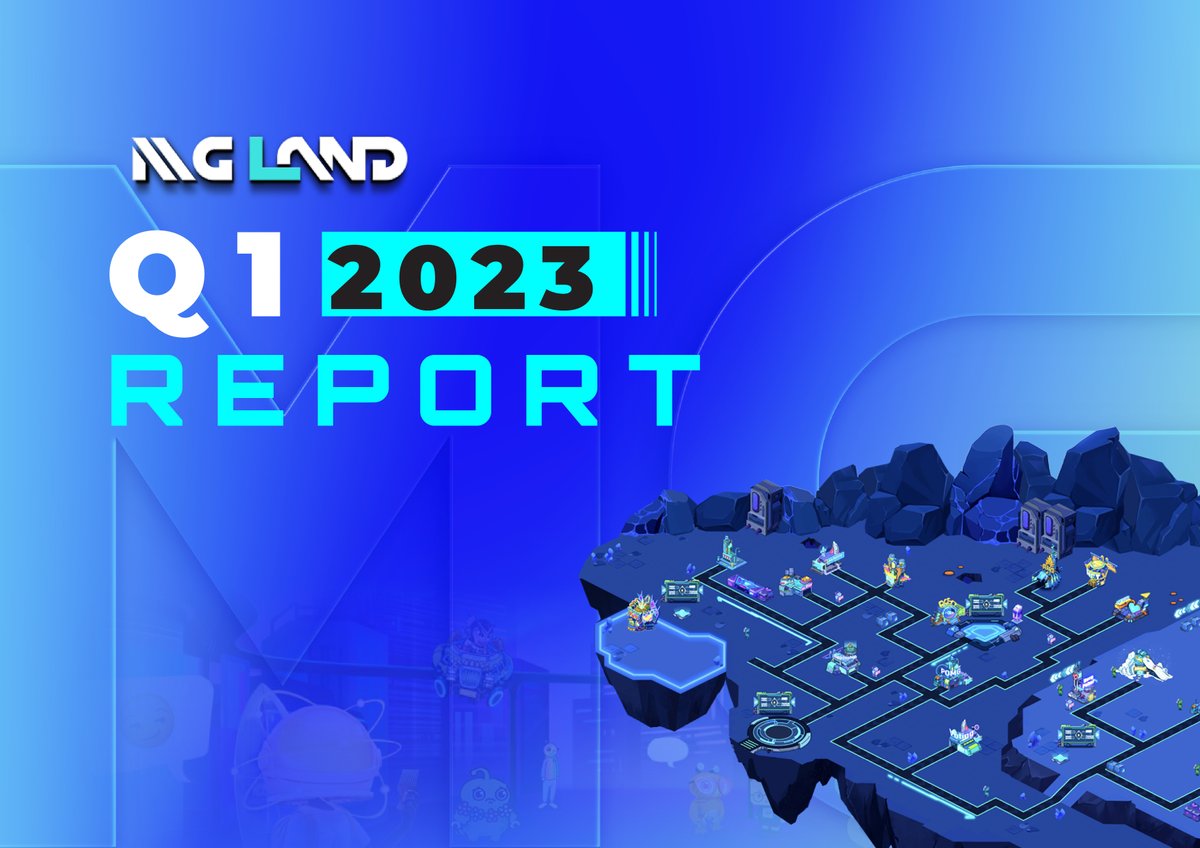 1/ Thank you to all the Land builders who contributed to MGLand's success in Q1, 2023!

Let's check out our report here: bit.ly/MGLandReportQ1…

Like, RT to be eligible for 01 Medium Land giveaway in this Tweet. End in 48 hours