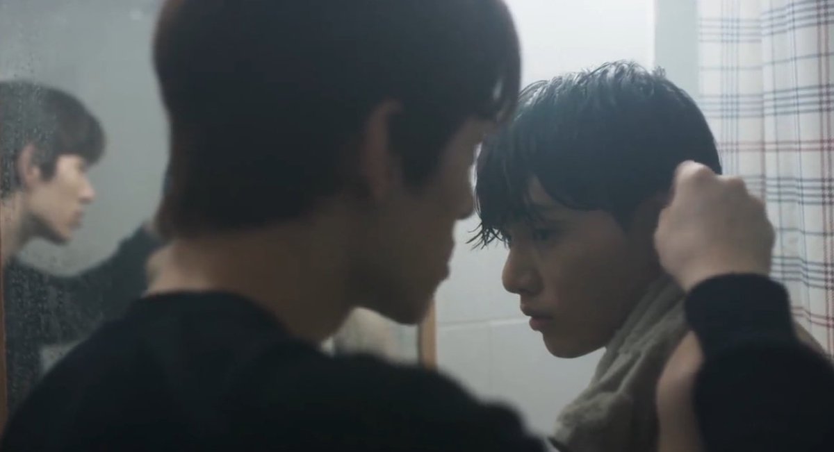 re ⁷ ‧₊ ˚ on Twitter: "gays in the shower"