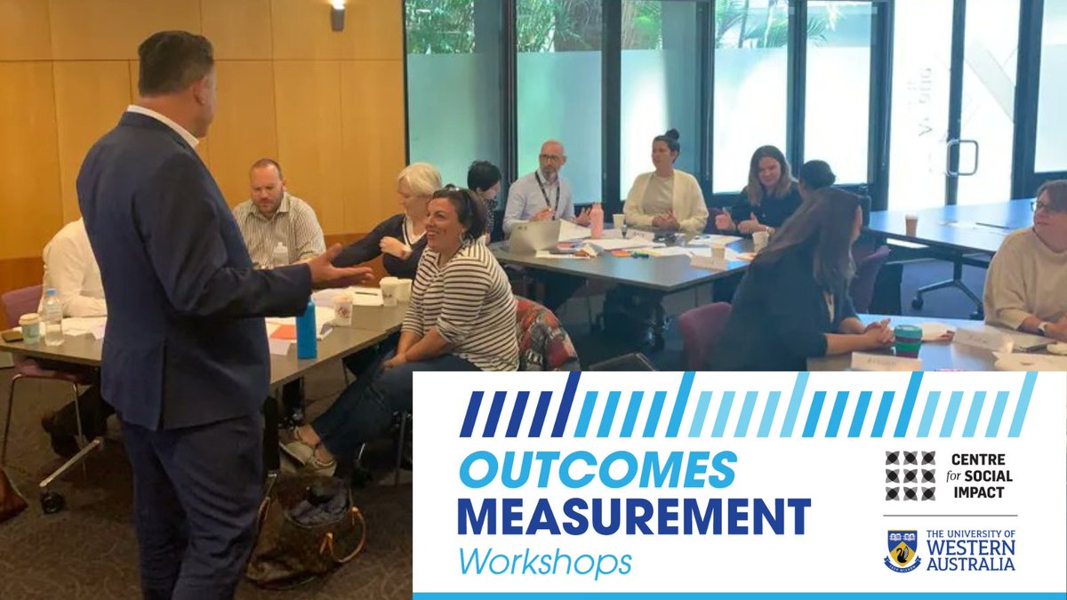 Centre for Social Impact UWA (@uwasocialimpact) on Twitter photo ๐ขPerth, join us for this yearโs first two-day #OutcomesMeasurement Workshop 31 May - 1 June, facilitated by Professor <a href="/PFlatau/">Paul Flatau</a>, Director of <a href="/CSIsocialimpact/">Centre for Social Impact</a>,UWA. Secure your spot bit.ly/outcomesmeasurโฆ #socialimpact ๐ขPerth, join us for this yearโs first two-day #OutcomesMeasurement Workshop 31 May - 1 June, facilitated by Professor <a href="/PFlatau/">Paul Flatau</a>, Director of <a href="/CSIsocialimpact/">Centre for Social Impact</a>,UWA. Secure your spot bit.ly/outcomesmeasurโฆ #socialimpact