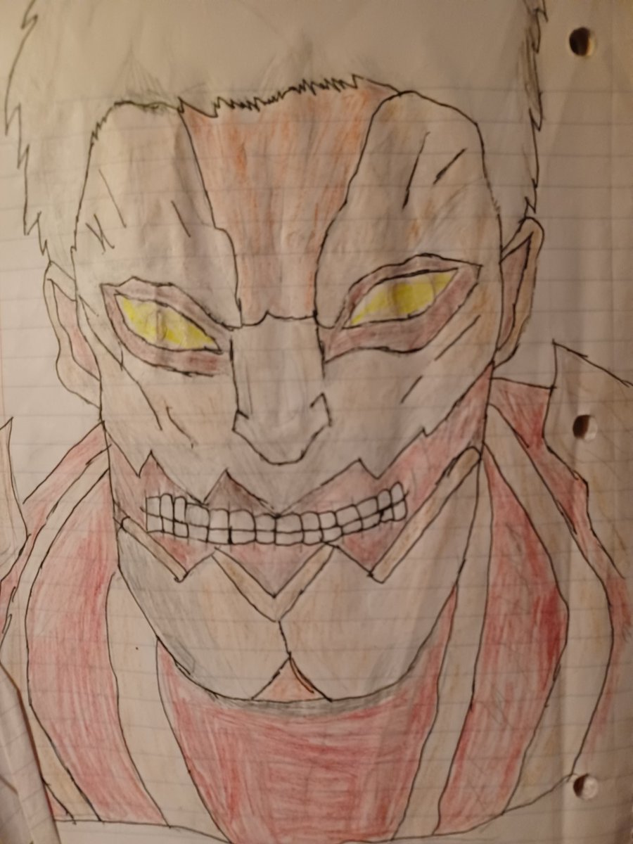 My first attempts at drawing Aot characters