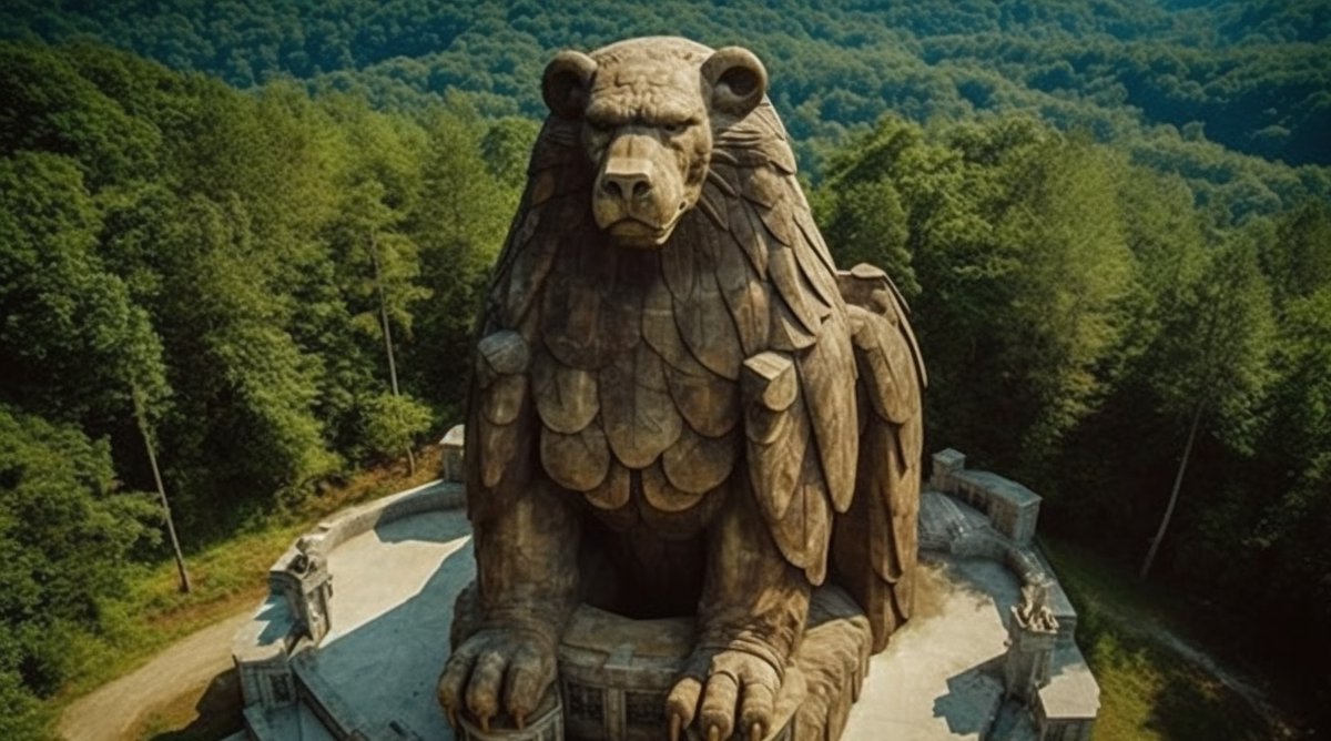 liviusa's tweet photo. Inspired by so many beautifully generated #AI images, I tried my best for counties from Romania. 
But these counties are now mythical creatures inspired by their location.
Prompt ALT first pic(same for all 4). 
Details at the end - order is clockwise #midjourney #sd #bing #adobe https://t.co/ob5TvyVyjV