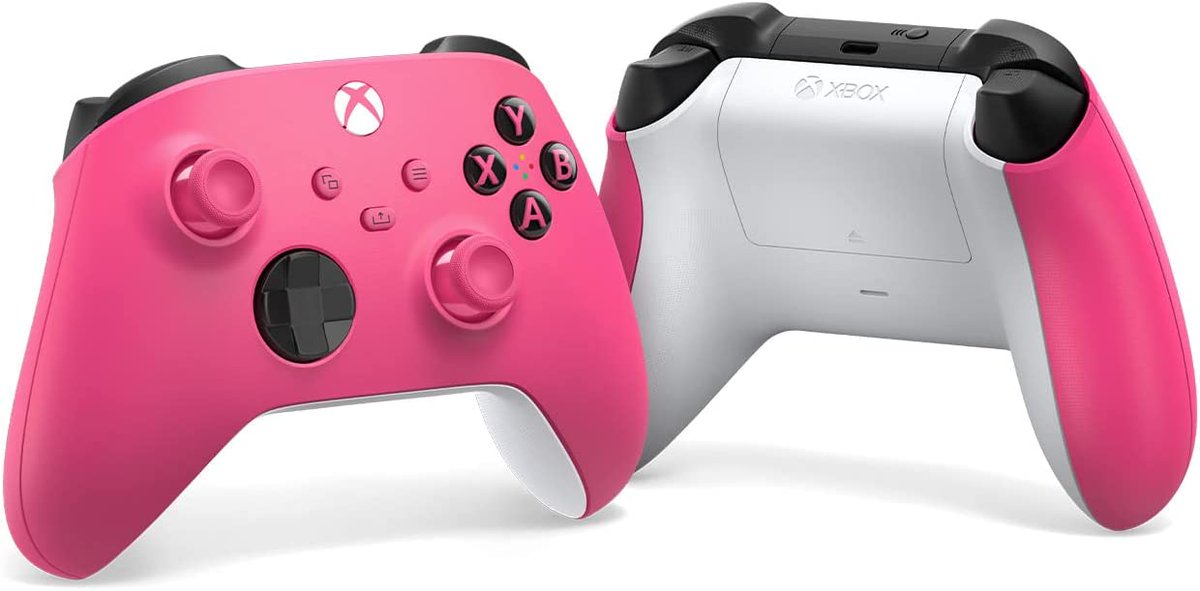 「Xbox Core Wireless Controller Deep Pink 」|THE ART OF VIDEO GAMESのイラスト