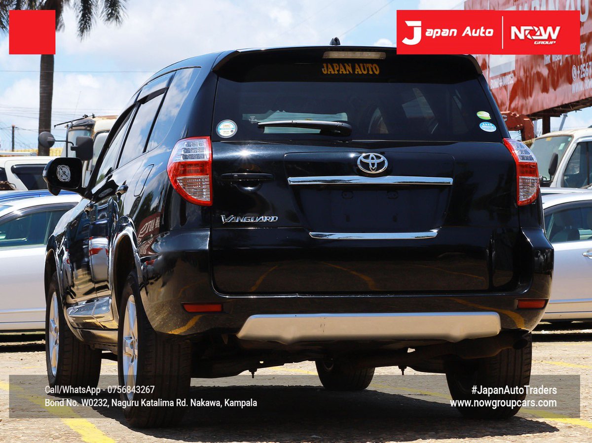 Japanautotrader's tweet image. In Stock, Toyota Vanguard 2008.
Call or WhatsApp us on 0756843267 or visit nowgroupcars.com #nowgroupcars #japanautotraders #kampalarides #safecars #Uganda #luxurycarsforsale #instagramcars #tiktokcars #snapchatcars #kampaladealership #toyotavanguard