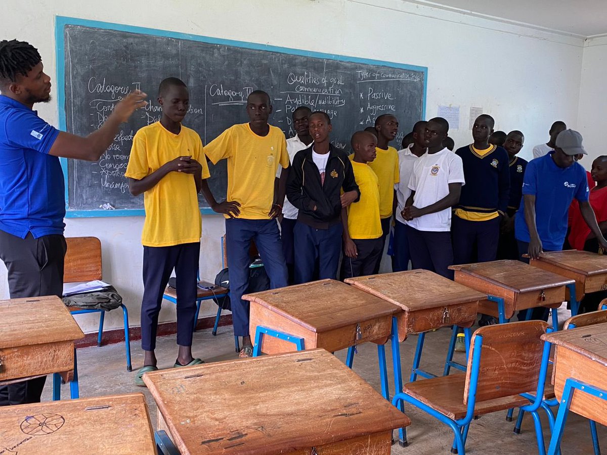 score_beyond's tweet photo. Sebei College Session 2.
We discussed confident communication as a life skill in thriving on and off the pitch. The students did different activities to differentiate ways of communicating.
@UsherKomugisha https://t.co/adFc5dFv1r