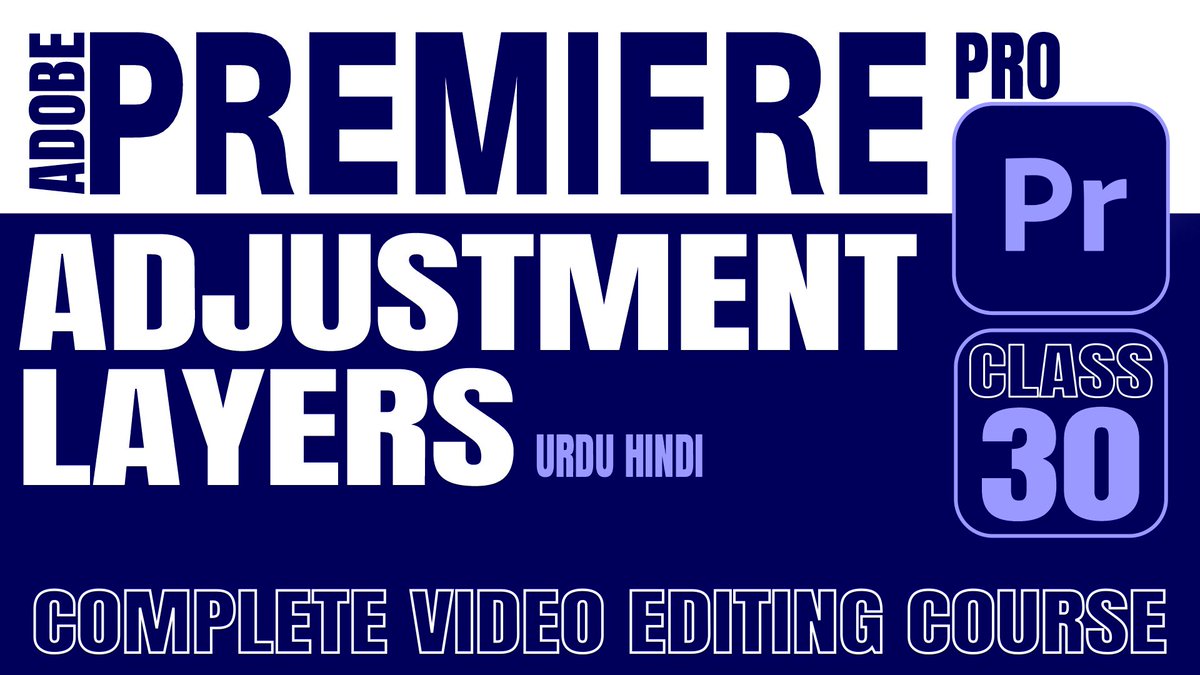 howtolearn12's tweet image. How to Use Adjustment Layers in Adobe Premiere Pro Like a Pro - Video Editing for Beginners
Video Link: youtu.be/hzJhwOpYAOQ
#AdobePremierePro #VideoEditing #AdjustmentLayers #ColorGrading #AudioEffects #VideoEffects #Tutorial #ProfessionalEditing #VisualEffects