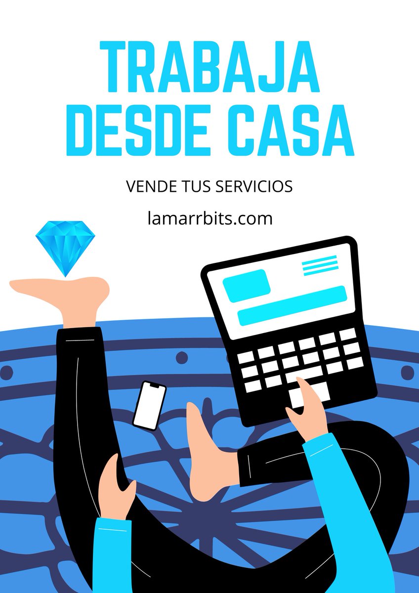 Estamos buscando profesionales para trabajar en remoto en nuestra plataforma freelancer Lamarrbits. Si tienes habilidades o conocimientos digitales, puedes empezar a vender tus servicios. 

#trabajaronline #trabajardesdecasa #freelance #teletrabajo #trabajoremoto #trabajosenlinea