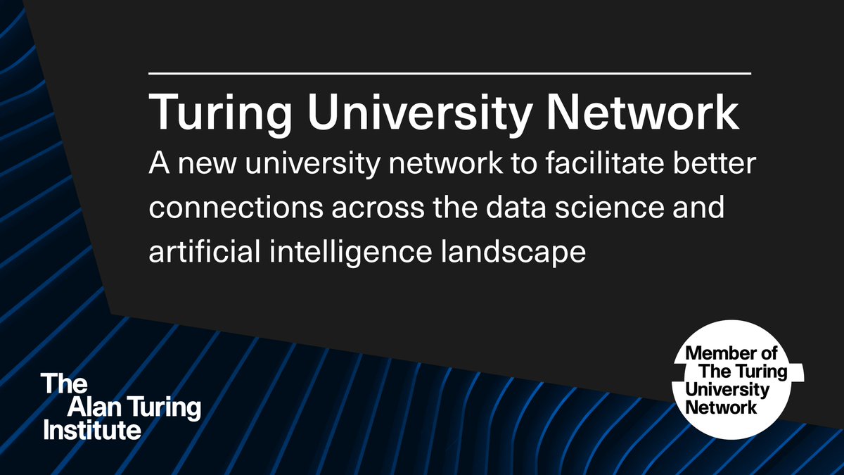 turinginst's tweet image. Today we’ve launched the new Turing University Network, providing UK universities the opportunity to work with us & our network. It’s crucial to the success of our new strategy and we look forward to working closely with new universities. Find out more: bit.ly/3ZxPkKJ