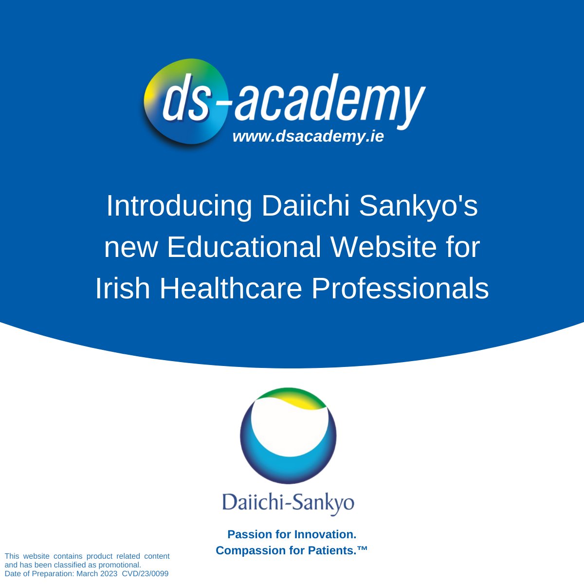 DaiichiL's tweet photo. “DS Academy is a new education and information website from Daiichi Sankyo, offering scientific updates in the area of cardiovascular disease. Click the link below to register! https://t.co/2hXABuKEQy” https://t.co/c8e7lqCFxo