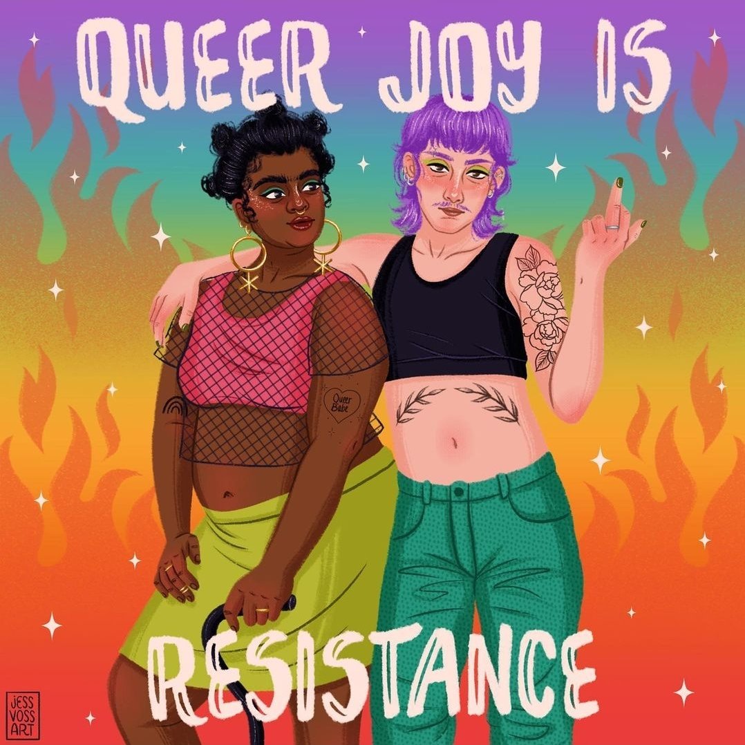 'Queer Joy Is Resistance.'
#ProtectQueerUgandans #ProtectQueerKenyans