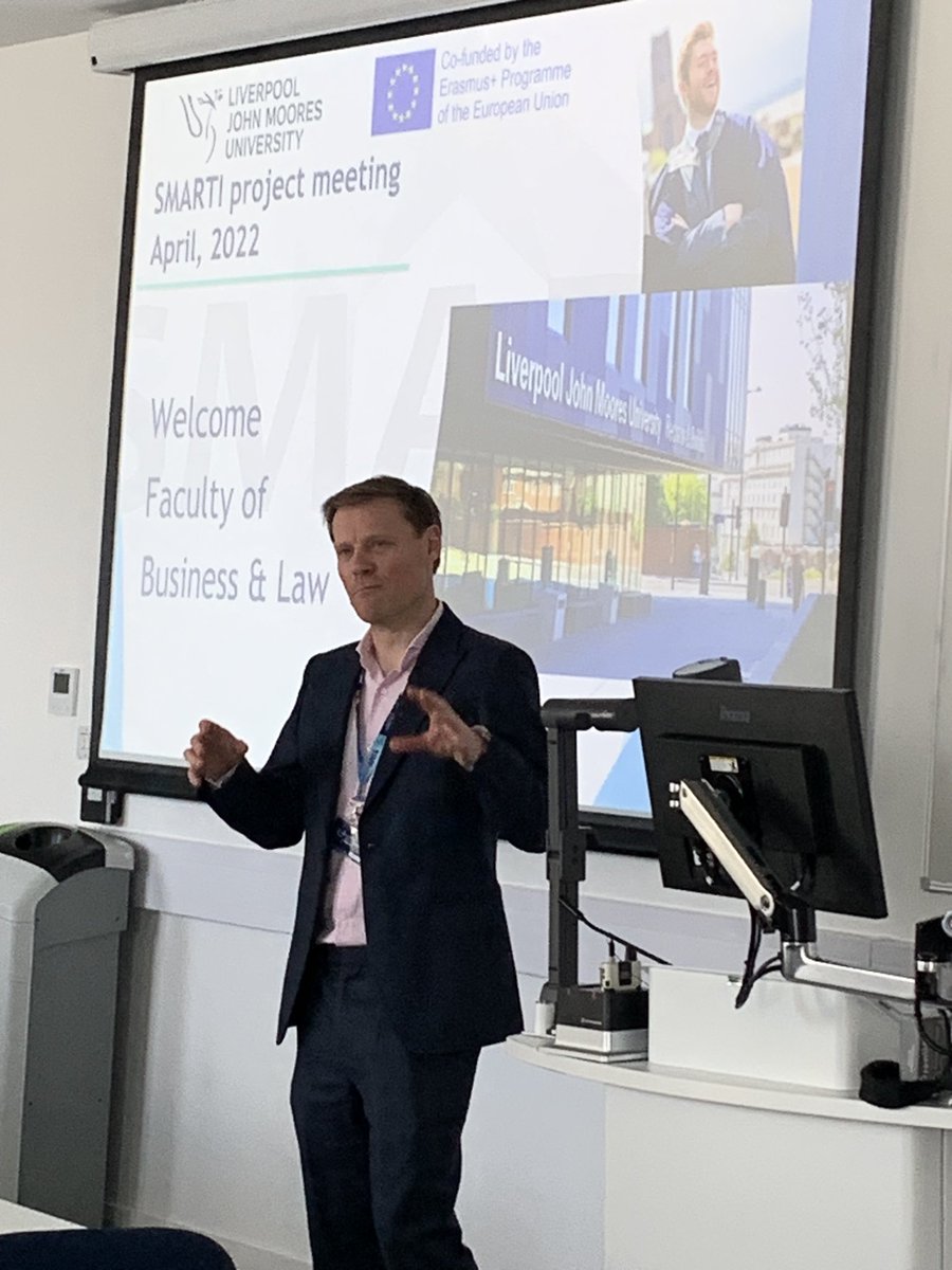 And we are off!! Welcoming our Armenian colleagues for the first day of <a href="/SMARTI06597415/">SMARTI</a> training conference. <a href="/LJMU/">Liverpool John Moores University</a> @LJMUbusiness <a href="/AACSB/">AACSB</a> #dissemination #SMARTILiverpool2023