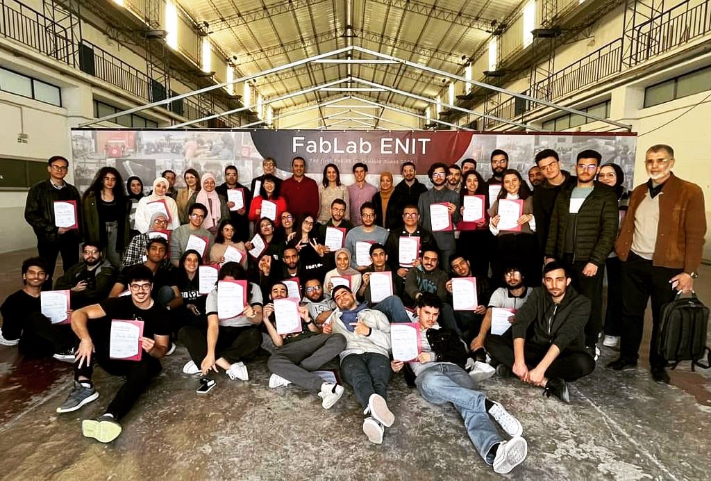 With a great team of our partners  of ENIT, ENIM, ISET, mfc pole and #OSHW experts from InMachines Ingrassia we developed 5 open source machines in our machine building workshop at ENIT from 22nd to 25th March 2023 <a href="/HSUHamburg/">HSU Hamburg</a> @BMBF_Bund More info via shorturl.at/oACZ7