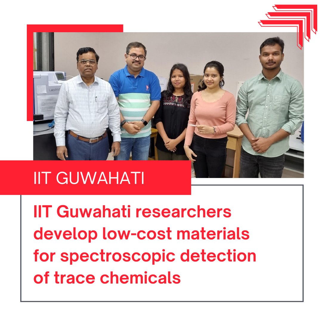 Footprint Global Communications (@fgctweets) on Twitter photo . <a href="/IITGuwahati/">IIT Guwahati</a> researchers develop #lowcost materials for spectroscopic detection of trace chemicals. The research has been published in the prestigious Nature Partner Journal – 2D Materials and Applications
Video Byte Link: fromsmash.com/65K6rHB-B4-dt
#iitguwahati #research #SERS . <a href="/IITGuwahati/">IIT Guwahati</a> researchers develop #lowcost materials for spectroscopic detection of trace chemicals. The research has been published in the prestigious Nature Partner Journal – 2D Materials and Applications
Video Byte Link: fromsmash.com/65K6rHB-B4-dt
#iitguwahati #research #SERS