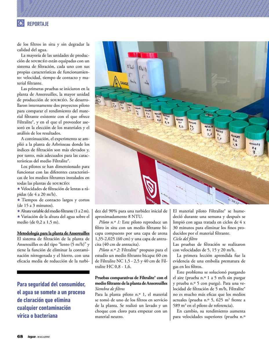 iAgua's tweet image. 💧 Filtralite® expone en #iAguaMagazine43 el caso práctico en las #PTAR de Ansereuilles y Arbrisseau, situadas en la Metrópoli Europea de Lille, que comprueban la viabilidad de Filtralite® en la etapa de filtración.

Lee más aquí 👇.
iagua.es/noticias/filtr…