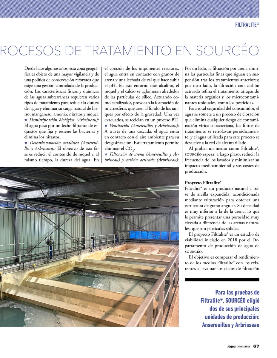 iAgua's tweet image. 💧 Filtralite® expone en #iAguaMagazine43 el caso práctico en las #PTAR de Ansereuilles y Arbrisseau, situadas en la Metrópoli Europea de Lille, que comprueban la viabilidad de Filtralite® en la etapa de filtración.

Lee más aquí 👇.
iagua.es/noticias/filtr…