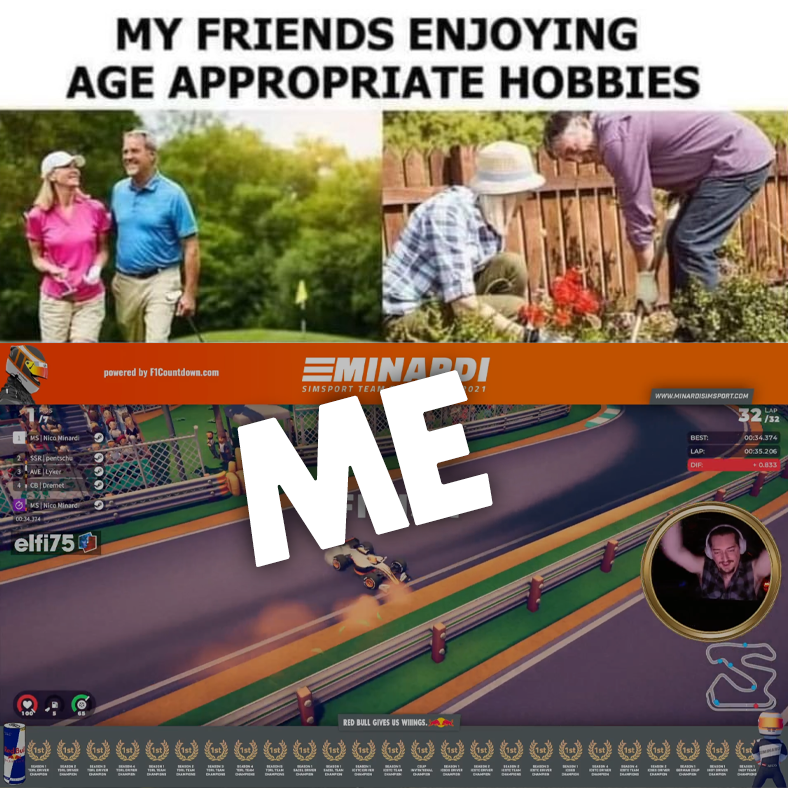It do be like that 😅 #CircuitSuperstars #SimRacing #Esports