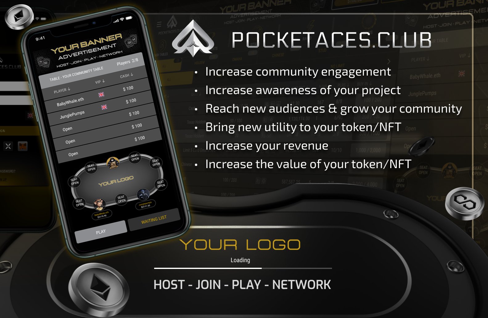 Pocket Aces Club on Twitter "Pocket Aces Club offers all crypto & NFT
