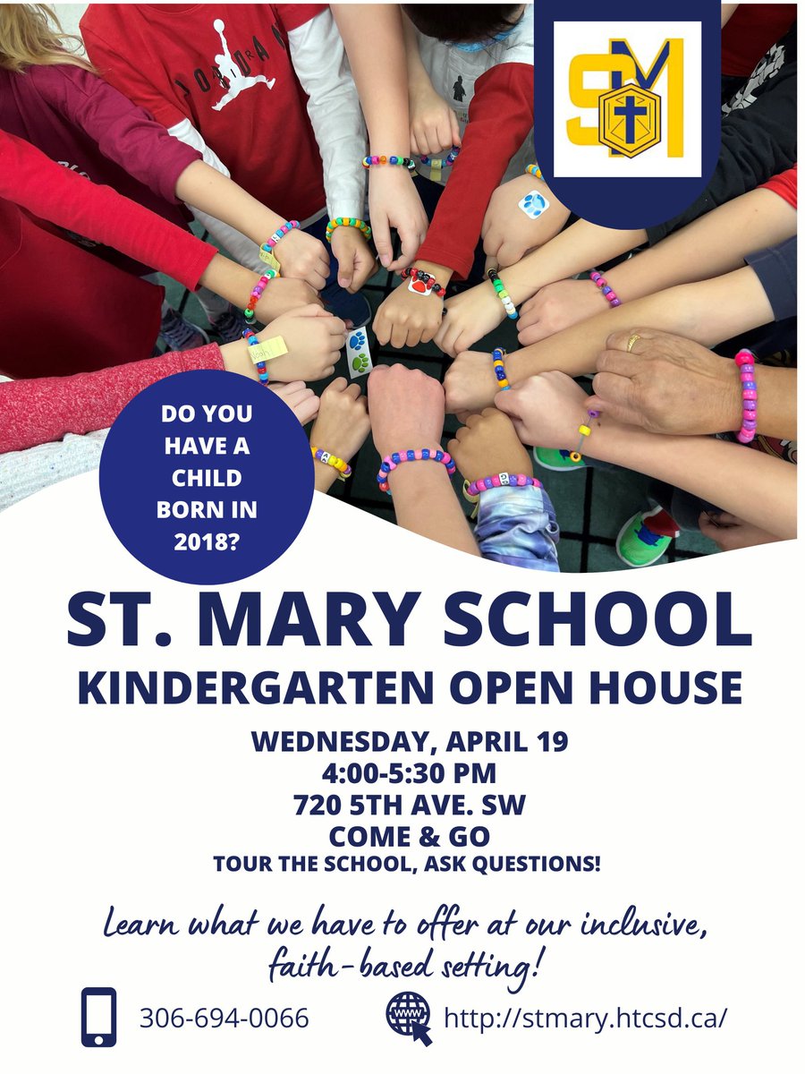 St. Mary School Kindergarten Open House <a href="/HolyTrinitySD/">Holy Trinity</a> <a href="/StMarySchool2/">St Mary School</a>