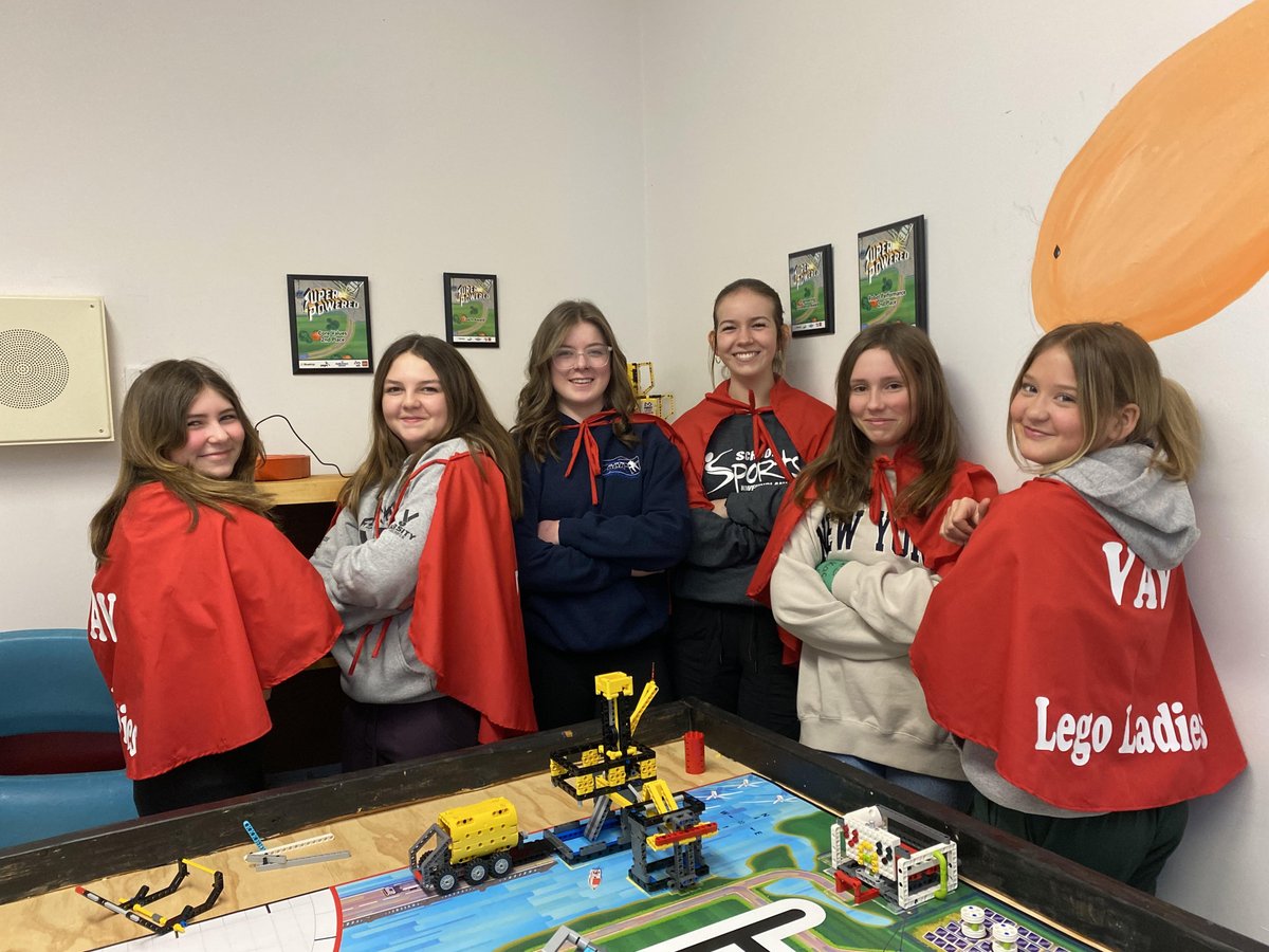Congratulations to our VAV Lego Ladies team that competed in the virtual provincial competition last week. Their Innovation Project on Phantom Power placed 1st. They will now move forward to compete against 32 teams from across Canada in the Canada Cup <a href="/NLFIRSTRobotics/">FIRST Robotics NL</a>