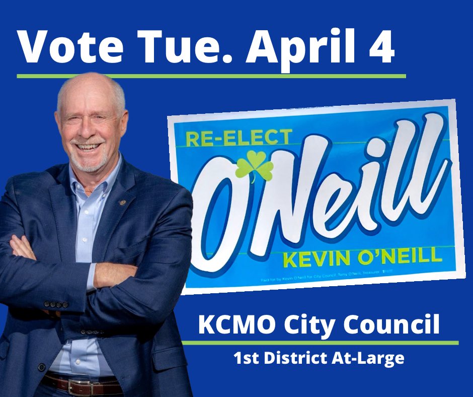 Kevin O’Neill KCMO on Twitter "Primary election day is tomorrow! I've