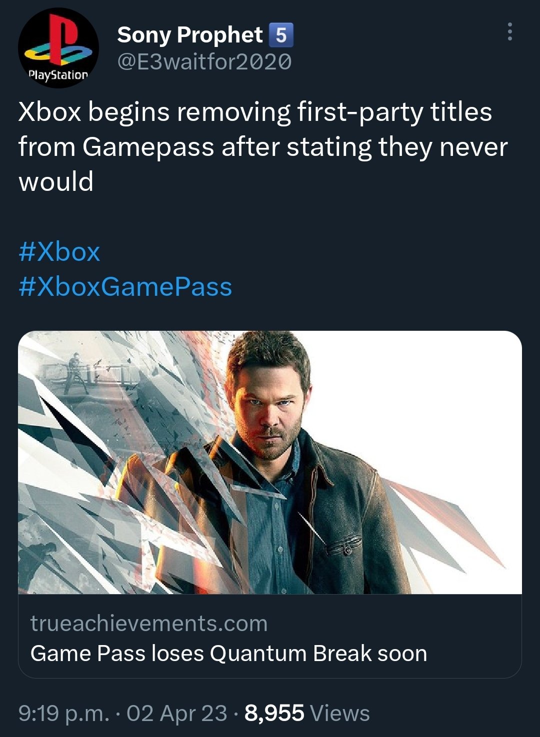 Quantum hotsell break playstation