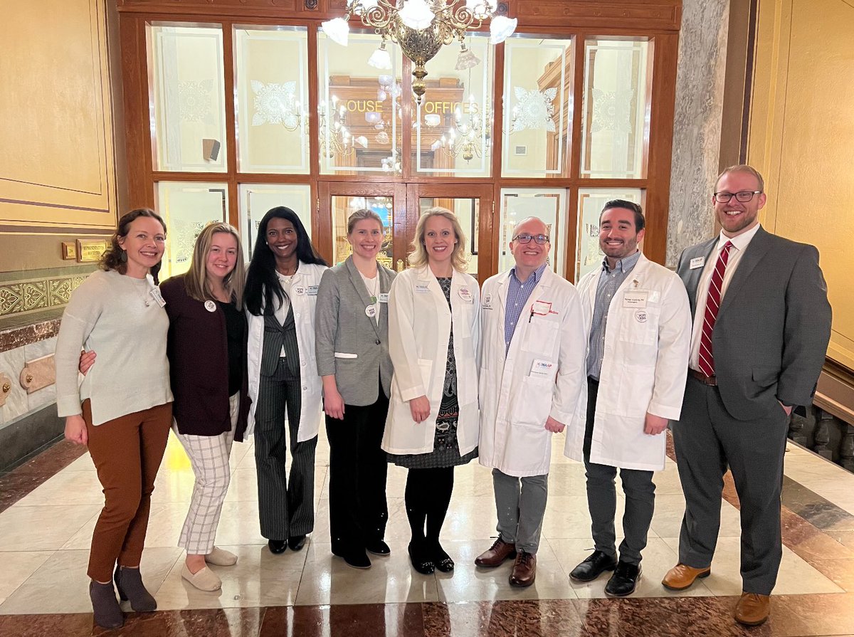 Both Adolescent Medicine faculty member Cynthia Robbins, MD, and fellow Brittany Huynh, MD, MPH, recently attended physician day at the statehouse with INAAP to advocate for children’s health bills!