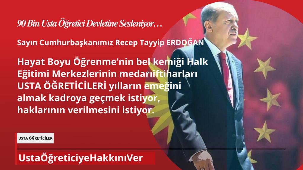 UstaÖğreticiyeHakkınıVer
Usta öğretici emek yoğun grubunun en fedakar çalışanıdır.<a href="/_aliyalcin_/">Ali YALÇIN</a> <a href="/vedatbilgn/">Vedat Bilgin</a> <a href="/csgbakanligi/">T.C. Çalışma ve Sosyal Güvenlik Bakanlığı</a> <a href="/mebhbogm/">MEB Hayat Boyu Öğrenme Genel Müdürlüğü</a> <a href="/TBMMGenelKurulu/">TBMM Genel Kurulu</a>
<a href="/RTErdogan/">Recep Tayyip Erdoğan</a>
<a href="/vedatbilgn/">Vedat Bilgin</a>
<a href="/prof_mahmutozer/">Mahmut Özer</a>
<a href="/_cevdetyilmaz/">Cevdet Yılmaz</a>

UstaÖğreticiler Kimdir?
işçi miyiz?
Eğitimci miyiz?
Memur muyuz?