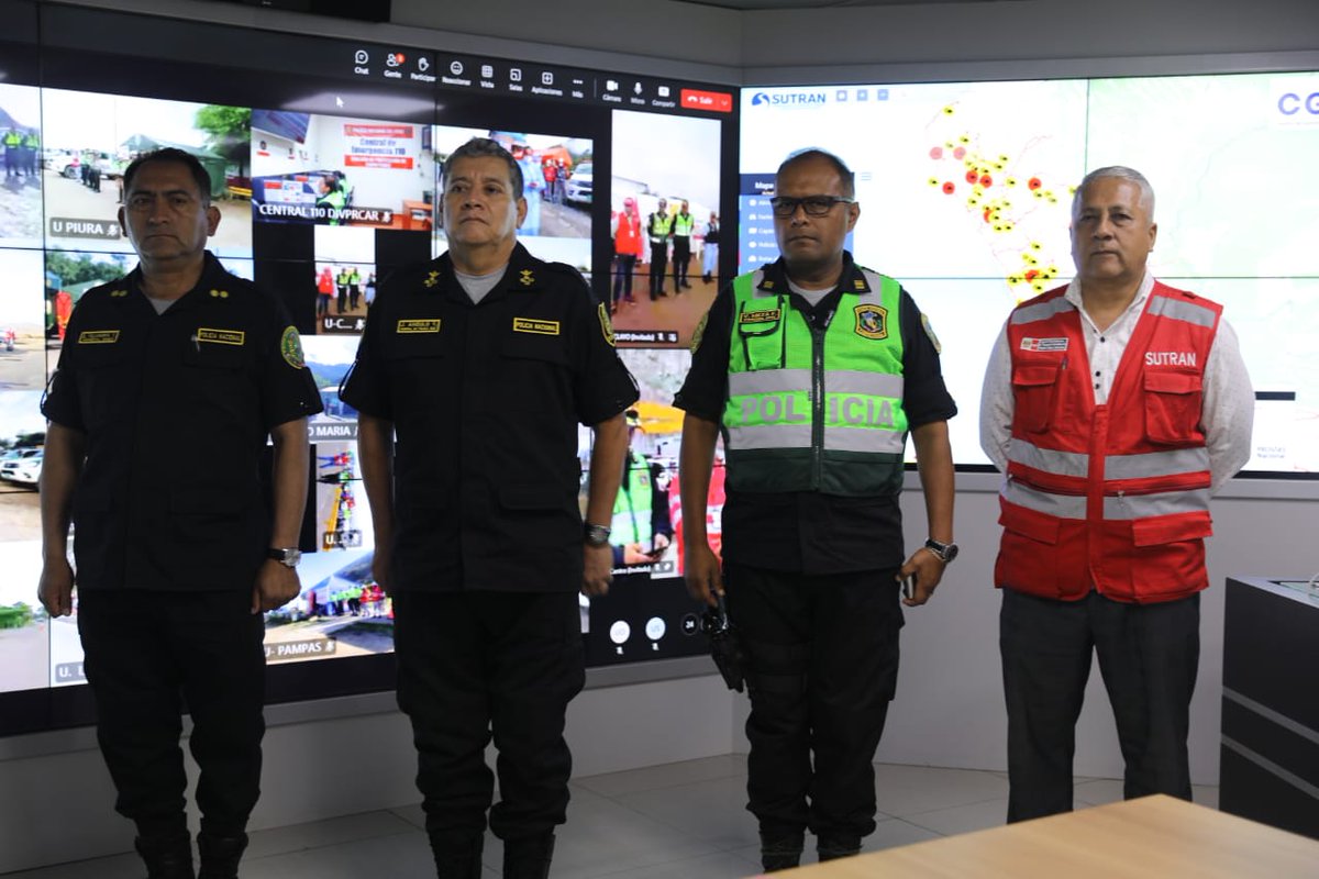 Policía Nacional del Perú on Twitter "Desde el Centro de Monitoreo de