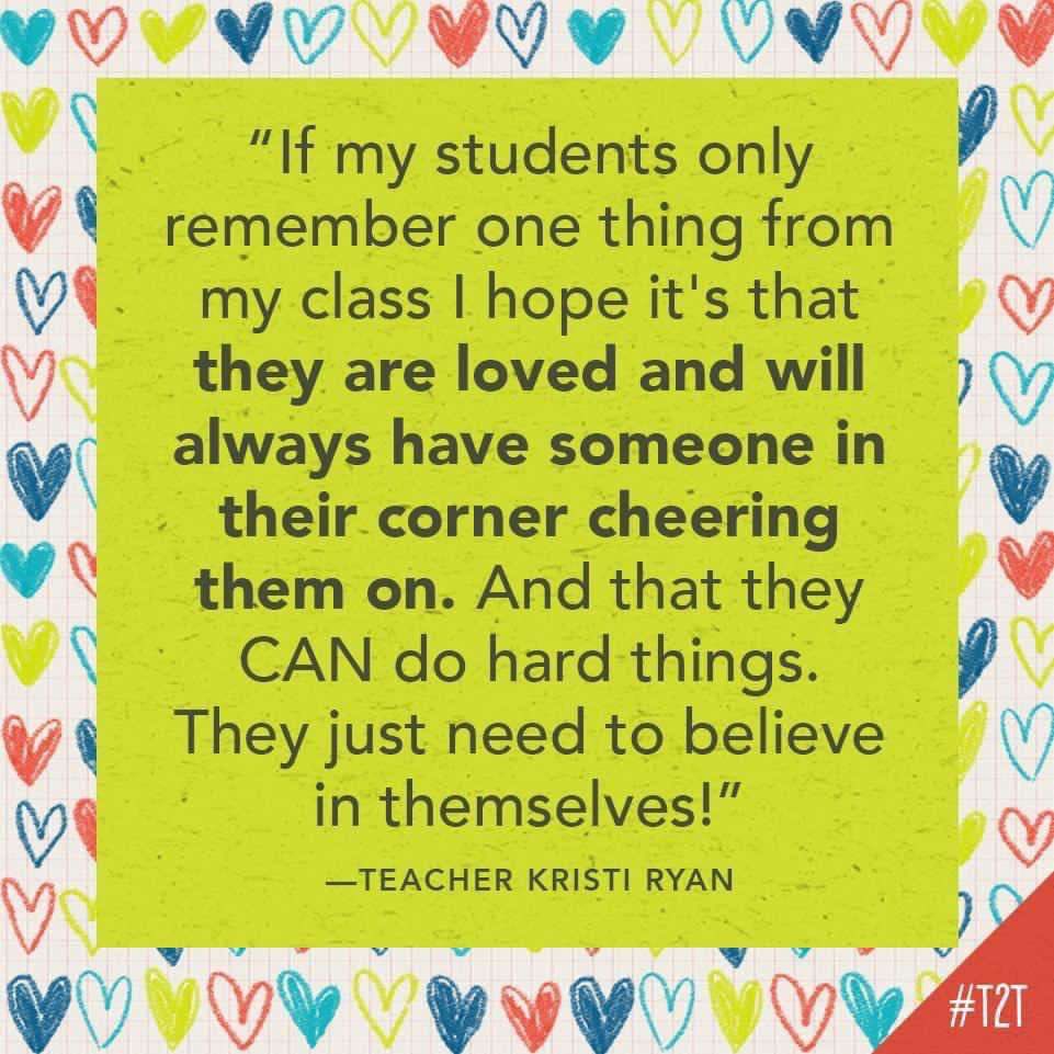 LaurenRWalters's tweet image. #EdTechAtLATech 
This right here!💙 I hope my future students will always remember that they are loved, supported, and that they can always come back to my classroom, whether they need help or just need someone to talk to.