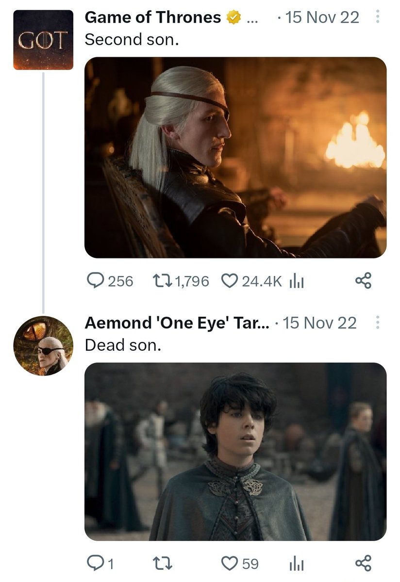 Aemond 'One Eye' Targaryen (@aemondkinslayer) on Twitter photo 