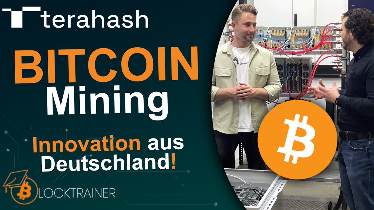 Blocktrainer (@blocktrainer) on Twitter photo Das <a href="/terahash_space/">terahash.space</a> Team schafft tolle #Innovation zur Nutzung regenerativer #Überschussenergie dank #Bitcoin Mining!😲
Ich war vor Ort und habe mir die Anlage vom Geschäftsführer <a href="/Terahash_Calee/">Kristian Kläger ⚡️</a> zeigen lassen!🤩
Viel Spaß mit dem Video! 🔥🚀⚡️
👇👇👇
youtu.be/WS3WuM5EZhs Das <a href="/terahash_space/">terahash.space</a> Team schafft tolle #Innovation zur Nutzung regenerativer #Überschussenergie dank #Bitcoin Mining!😲
Ich war vor Ort und habe mir die Anlage vom Geschäftsführer <a href="/Terahash_Calee/">Kristian Kläger ⚡️</a> zeigen lassen!🤩
Viel Spaß mit dem Video! 🔥🚀⚡️
👇👇👇
youtu.be/WS3WuM5EZhs