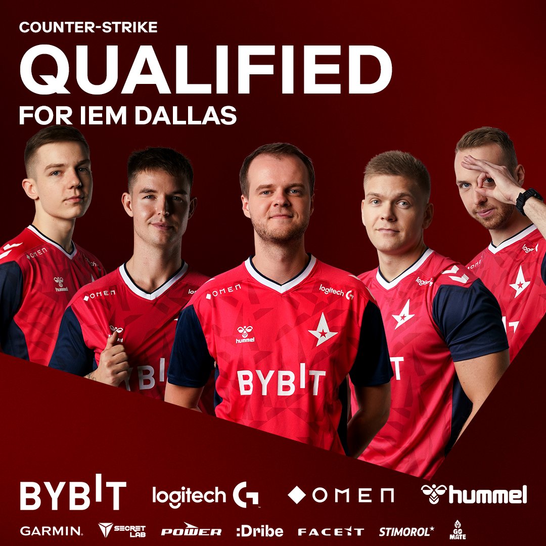 SEE YOU IN DALLAS! 🇺🇸

We take down <a href="/C9CSGO/">Cloud9 CS</a> in the upper-bracket final and go all the way from the open qualifier. What a result, and what a statement to make right before the RMR. Let's go! #ToTheStars