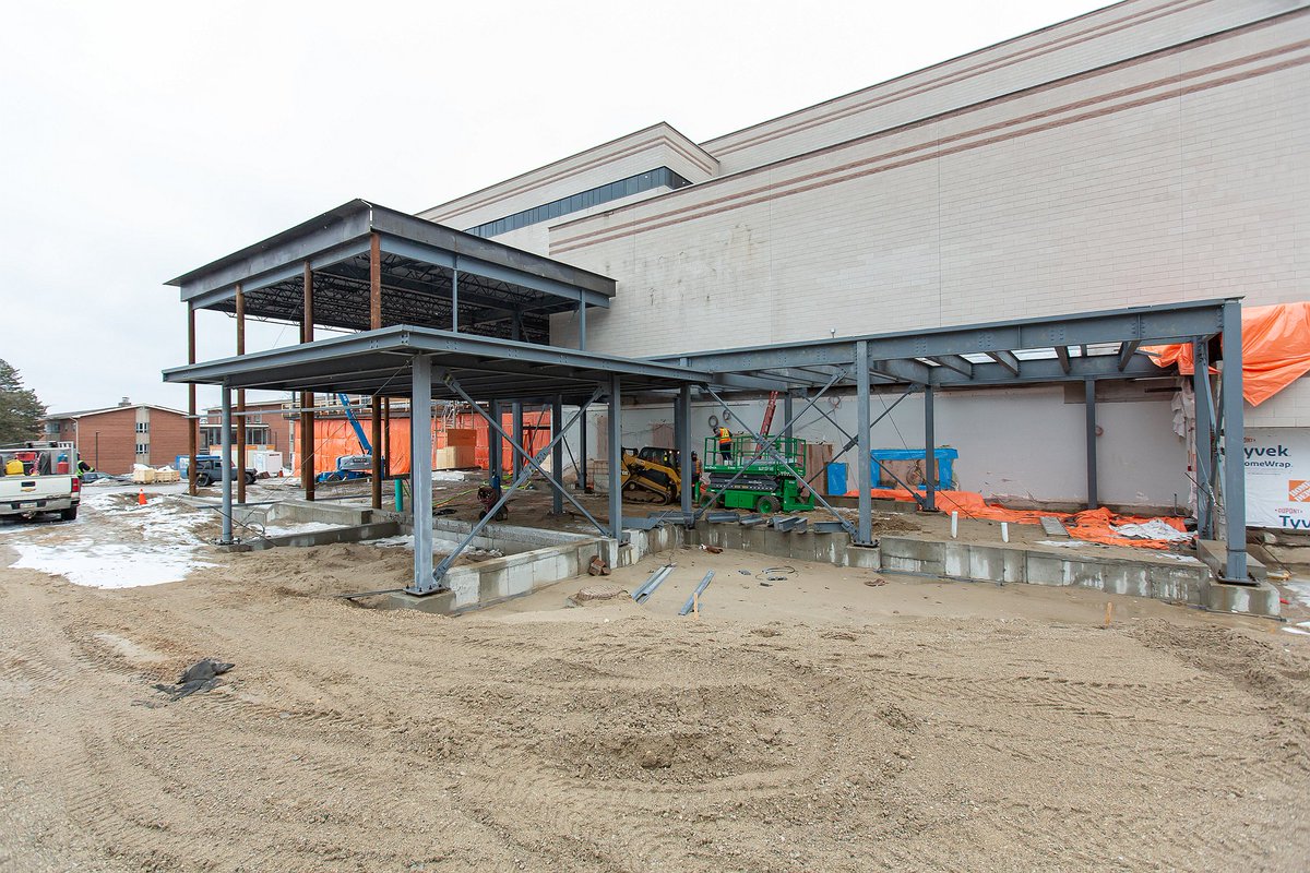 LaurierMusic's tweet photo. We're building more than just a structure, we're building a community. Check out our latest progress on our #MakingSpaceforMusic construction project.
We hope you can envision how we're transforming this space into something amazing! https://t.co/SzO84SnJE2