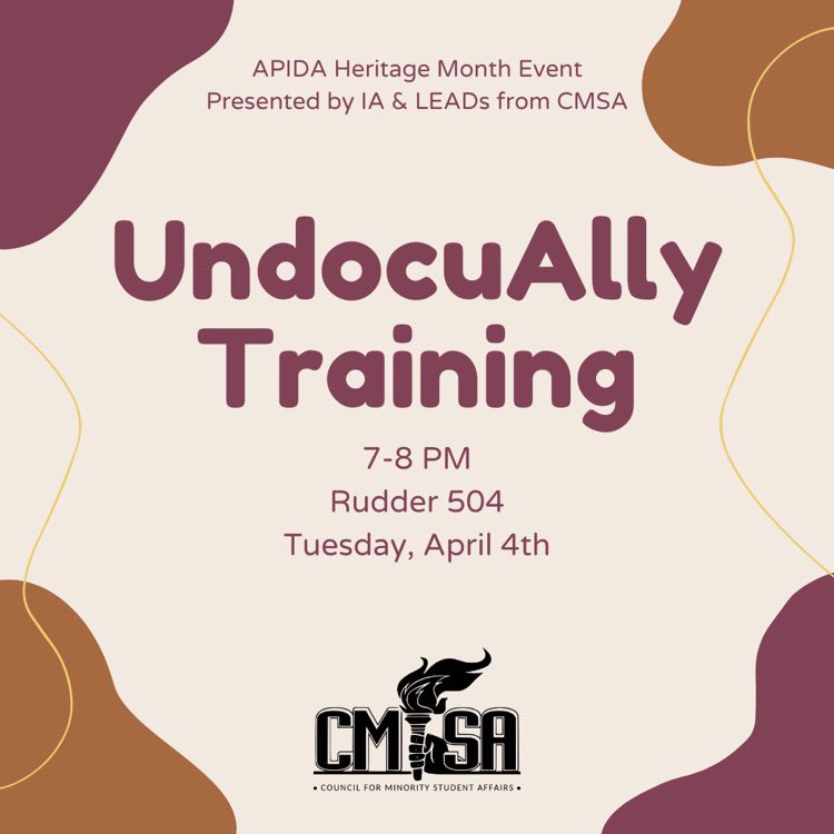 Council for Minority Student Affairs tweet media